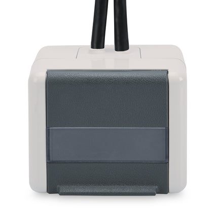 IP44 splash-proof Keystone surface-mounted box 2-way