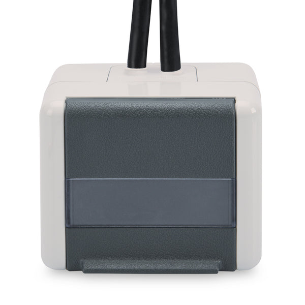 Caja de montaje en superficie Keystone de 2 vías a prueba de salpicaduras IP44
