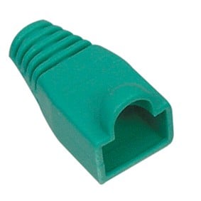 Pasacables RJ45 Verde 100 piezas