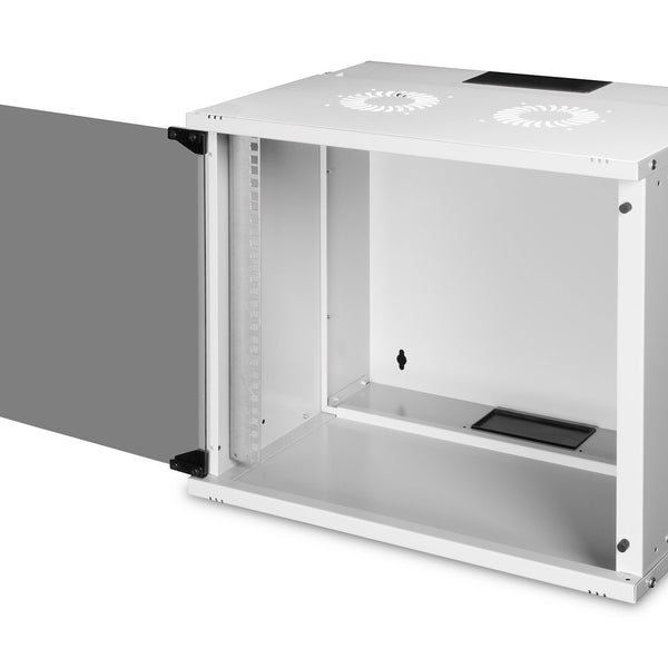 9U wall mounting cabinet, SOHO PRO 460 x 540 x 400 mm, gray
