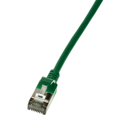 CAT6a U/FTP Ultraflex, 100 % cobre, verde, 5 M