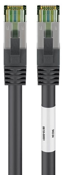 Cable CAT8.1 S/FTP PIMF LSZH 10M Negro