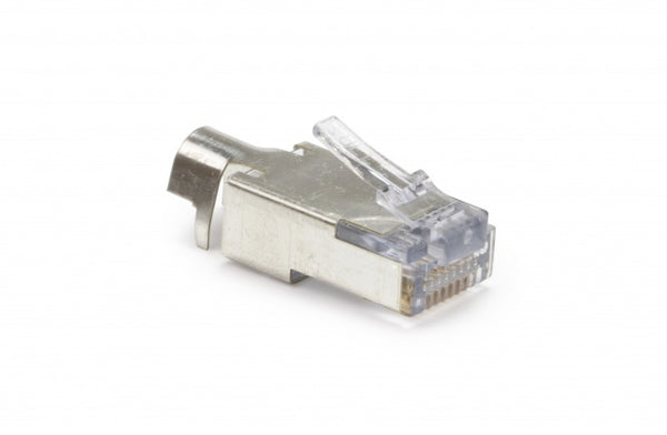 Conector CAT7 RJ45 - STP 10 piezas para cables flexibles y rígidos