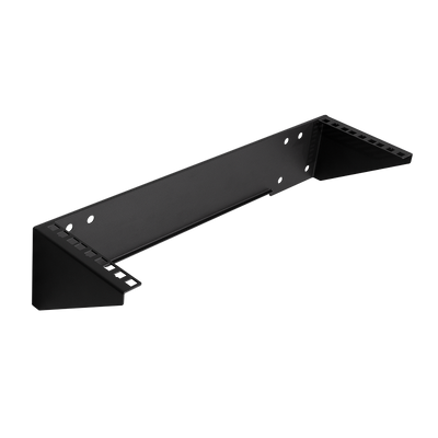 Soporte de pared vertical de 19" 3U negro