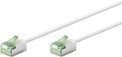 Ultra-flexibele dunne CAT 8.1-patchkabel U/FTP 2M wit