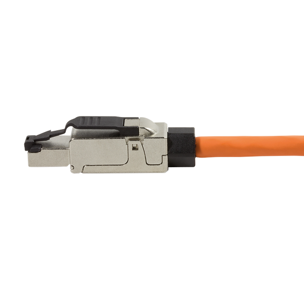 Conector RJ45 sin herramientas CAT6a - STP para cable flexible y rígido
