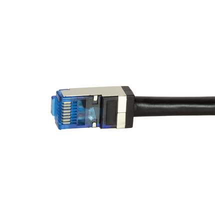 Cable S/FTP CAT6a para exteriores de 15 m, 100 % cobre