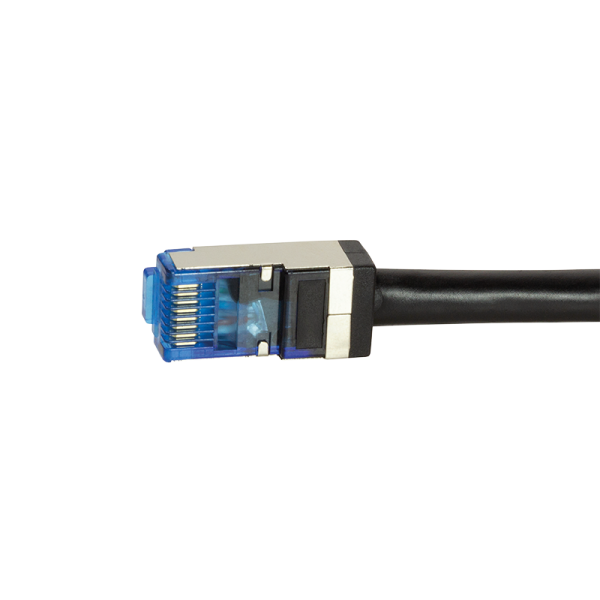 Cable S/FTP CAT6a para exteriores de 15 m, 100 % cobre