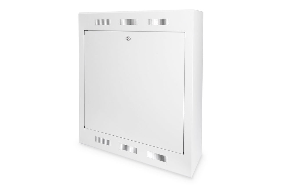 Opbouw wandkast, kantelbaar 750x600x216 mm, 4U, kleur lichtgrijs (RAL 7035)