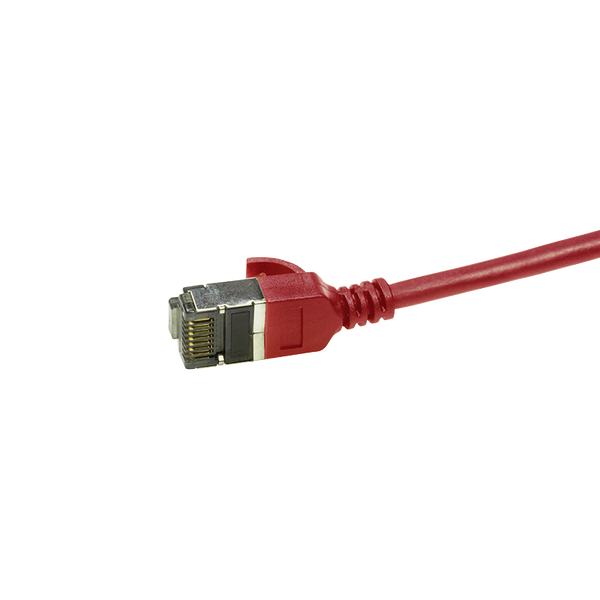 CAT6a U/FTP Ultraflex, 100% koper, rood, 1M