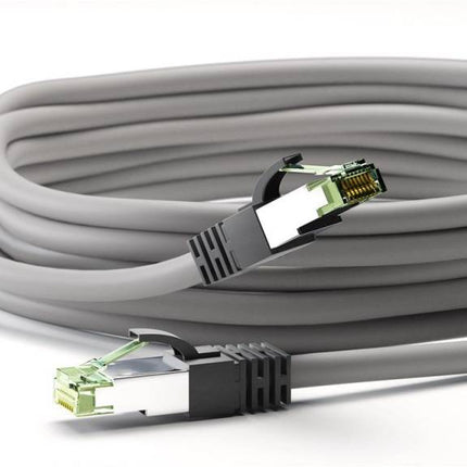 CAT8.1 S/FTP PIMF LSZH 1M Gris