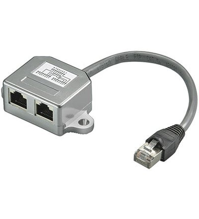 Adaptador en T / Divisor de cable UTP - 2x RJ45