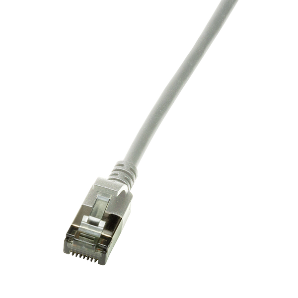 CAT6a U/FTP Ultraflex, 100 % cobre, gris, 3M
