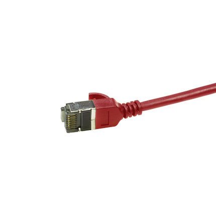 CAT6a U/FTP Ultraflex, 100 % cobre, rojo, 1,5 M