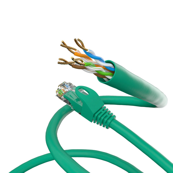 Cable UTP verde Cat5e de 7,5 m