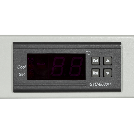 Unidad de ventilador 1U con 2 ventiladores, gris de 19 pulgadas