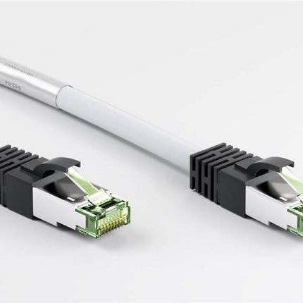 Cable CAT8.1 S/FTP PIMF LSZH 7,50 m blanco