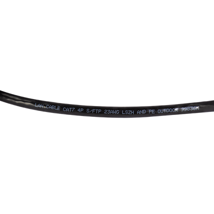 Cable de tierra S/FTP CAT7 rígido 100M 100% cobre