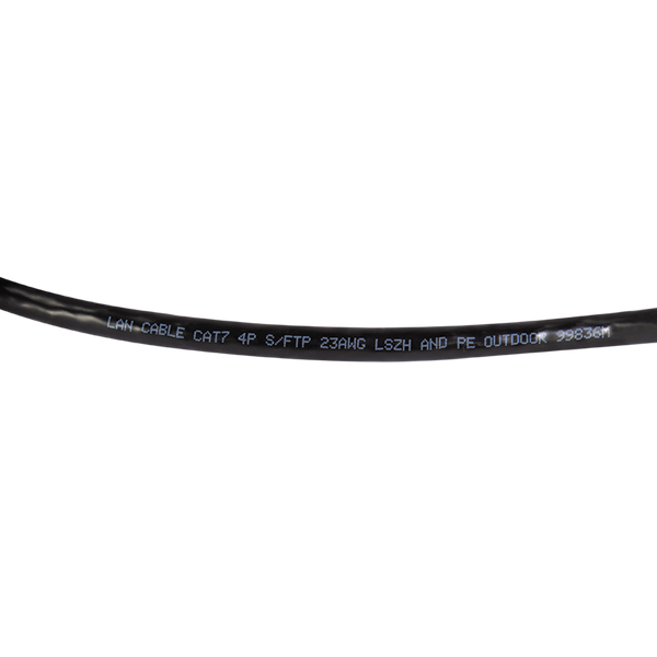 Cable de tierra S/FTP CAT7 rígido 100M 100% cobre