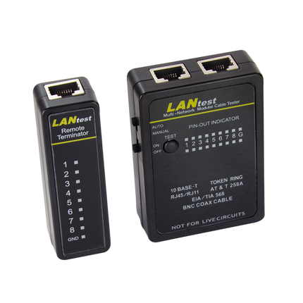 Conjunto de herramientas de red para cables CAT6a y CAT7