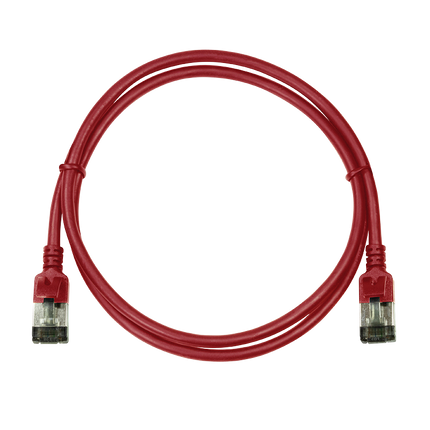 CAT6a U/FTP Ultraflex, 100 % cobre, rojo, 1,5 M