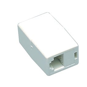 Conector UTP RJ45 CAT 5e blanco