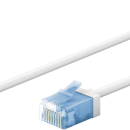 Ultraflexibele dunne CAT 6A-patchkabel U/UTP 2M wit