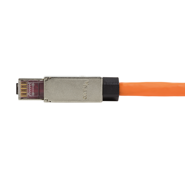 Conector RJ45 sin herramientas CAT6a - STP para cable flexible y rígido