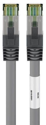 Cable CAT8.1 S/FTP PIMF LSZH 0,5 m gris