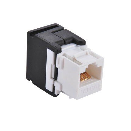 CAT6 keystone RJ45 UTP 180° toolless