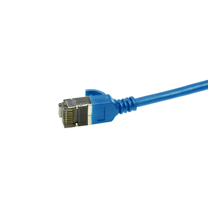 CAT6a U/FTP Ultraflex, 100 % cobre, azul, 3M