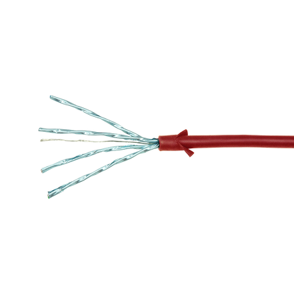 CAT6a U/FTP Ultraflex, 100 % cobre, rojo, 1,5 M
