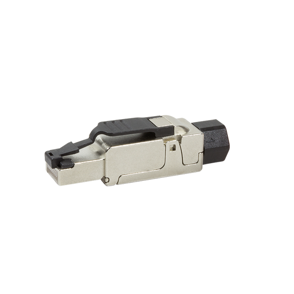 Conector RJ45 sin herramientas CAT6a - STP para cable flexible y rígido