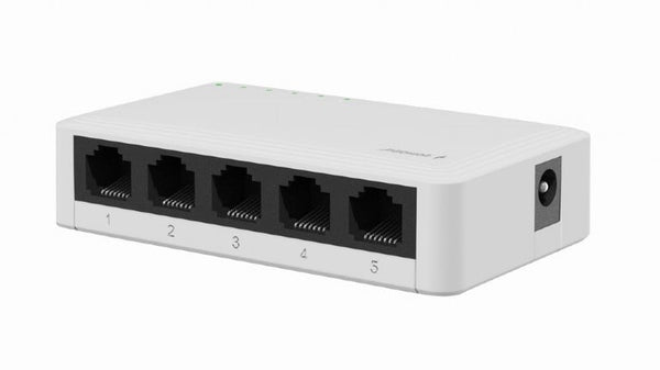 Conmutador Gigabit Ethernet de 5 puertos 10/100/1000 Mbps