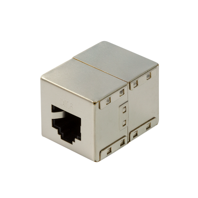 Acoplador CAT6 STP RJ45 totalmente blindado
