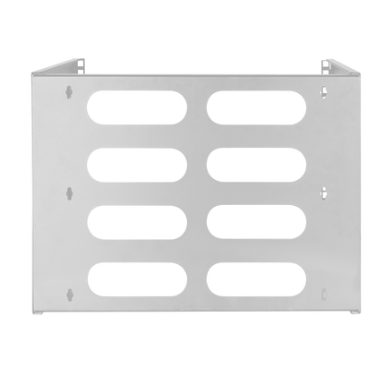 8U wall server rack 494x400x360mm (WxDxH) light gray