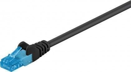 CAT6a U/UTP LSZH negro 0,5 metros 