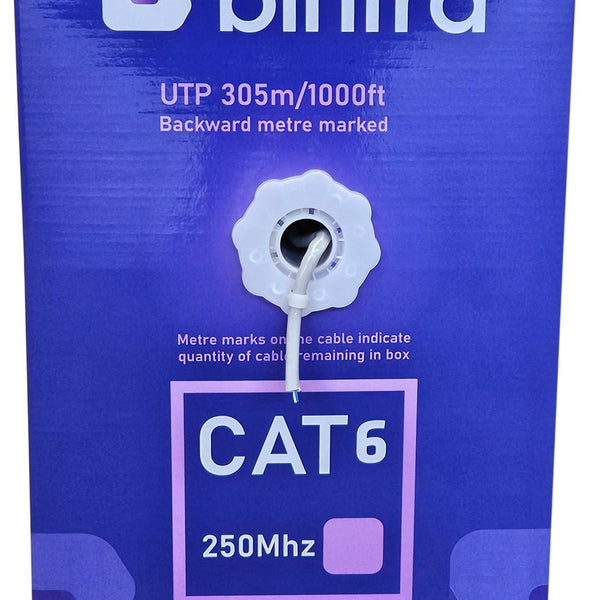 Cable de red UTP CAT6 rígido 305M CCA