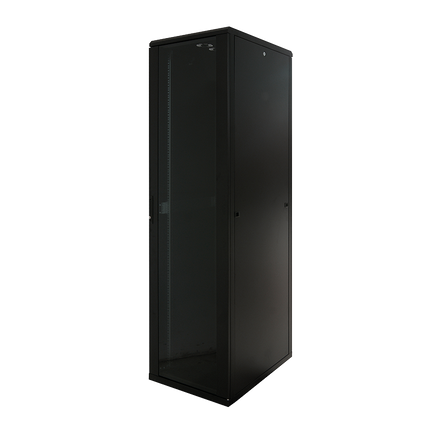 Armario servidor 22U con puerta frontal de cristal (An. x Pr. x Al.) 600 x 800 x 1166 mm