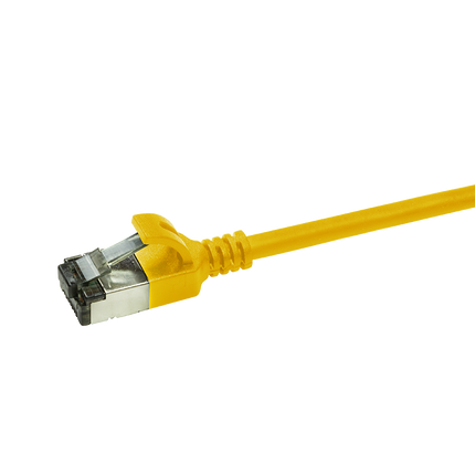 CAT6a U/FTP Ultraflex, 100 % cobre, amarillo, 5 M