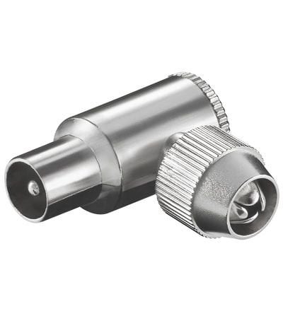 Conector coaxial macho de 9,5 mm de metal