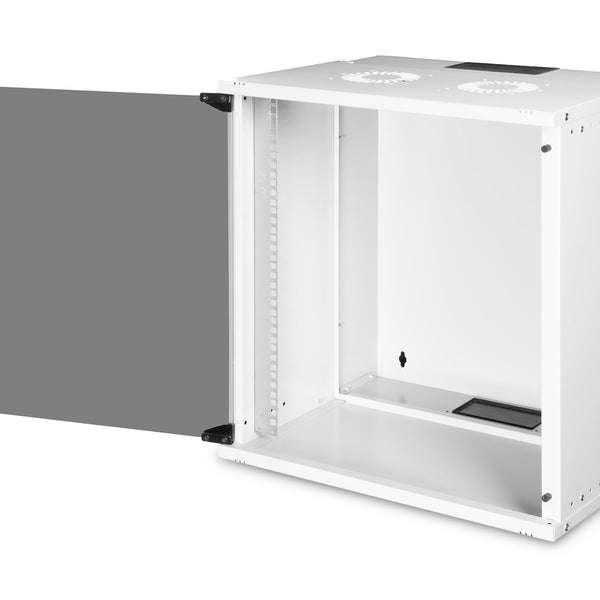 Armario de pared 12U, SOHO PRO, sin montar 540 x 400 x 595 mm, gris claro