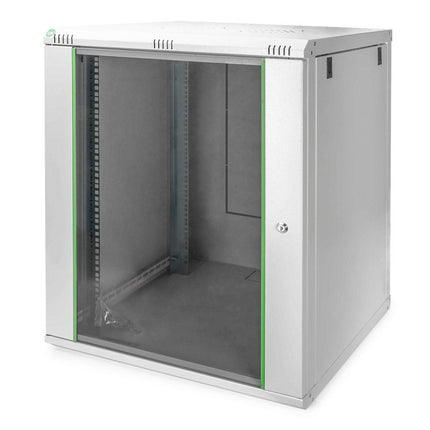 16U wandkast, Dynamic Basic 600x600x789 mm, kleur lichtgrijs (RAL 7035)