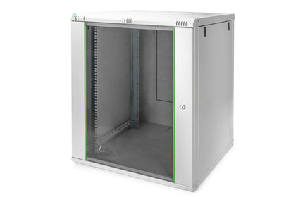 16U wandkast, Dynamic Basic 600x600x789 mm, kleur lichtgrijs (RAL 7035)