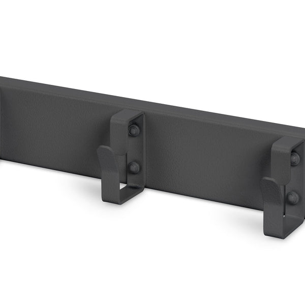 Panel de rack metálico de 1U, de 3 vías, para racks de 10"