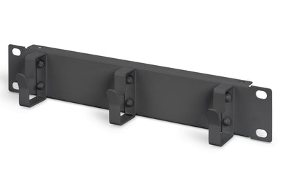 Panel de rack metálico de 1U, de 3 vías, para racks de 10"