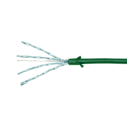 CAT6a U/FTP Ultraflex, 100 % cobre, verde, 5 M