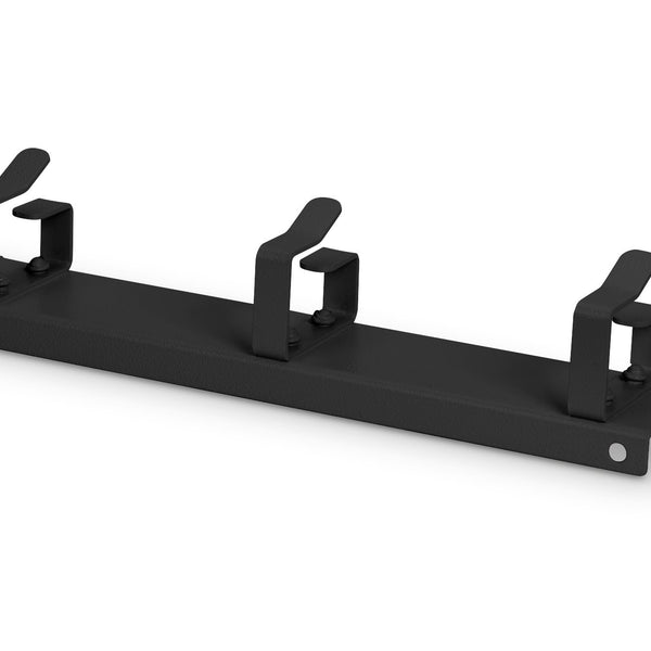 Panel de rack metálico de 1U, de 3 vías, para racks de 10"
