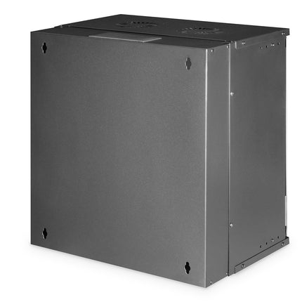Armario de pared 12U, SOHO PRO, sin montar 540 x 400 x 595 mm, negro 