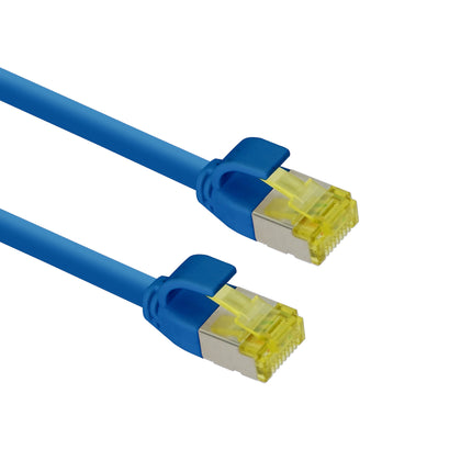 Cable de conexión ultrafino S/FTP Cat 6A azul 3 m